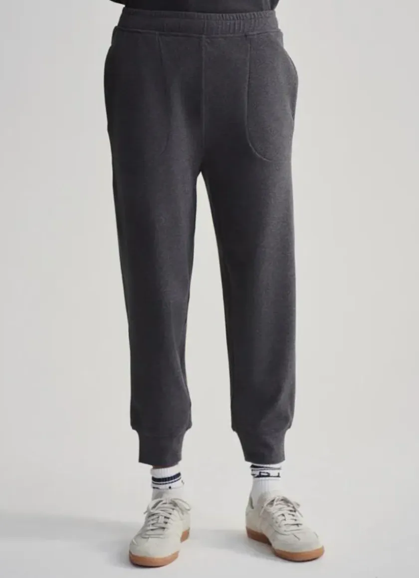 Brushed Rib Slim Cuff Pant 25”