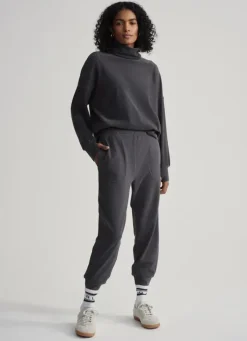 Brushed Rib Slim Cuff Pant 25”