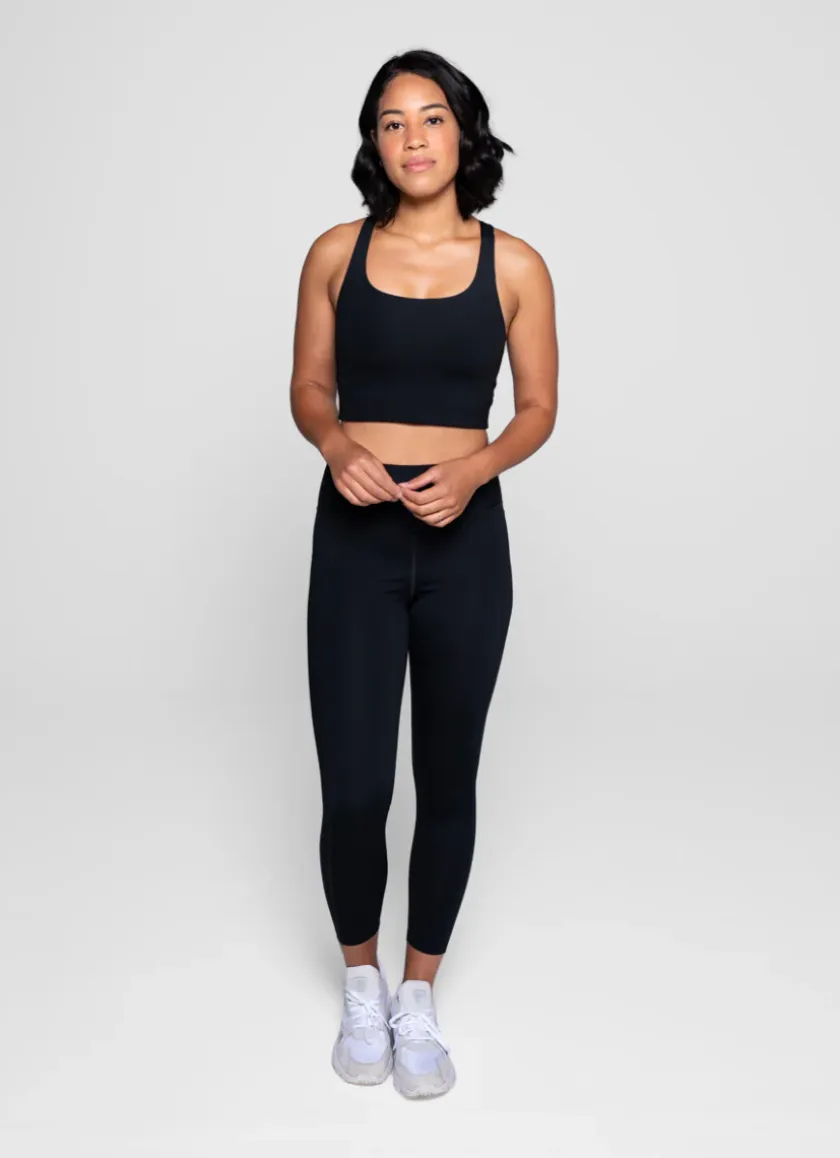 High Rise Compressive Legging 23.75" Inseam / 7/8