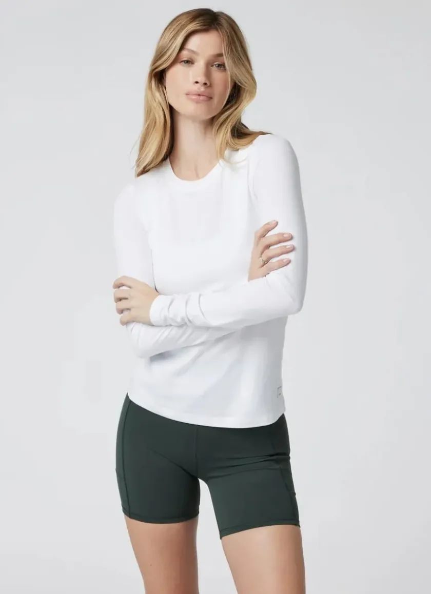 Long Sleeve Luxe Crew