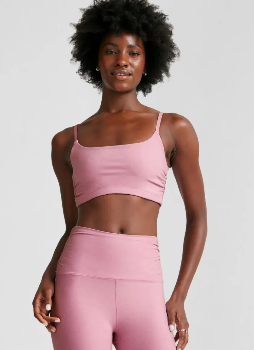 Spacedye Raise The Barre Shirred Bra