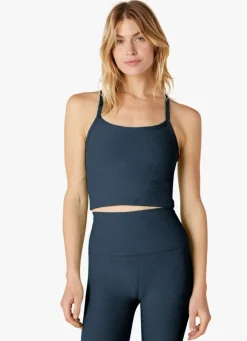 Spacedye Slim Racerback Cropped Tank