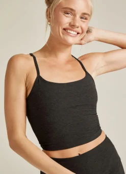 Spacedye Slim Racerback Cropped Tank