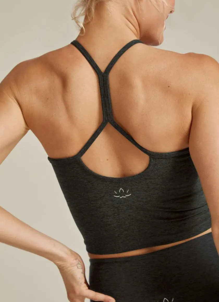Spacedye Slim Racerback Cropped Tank